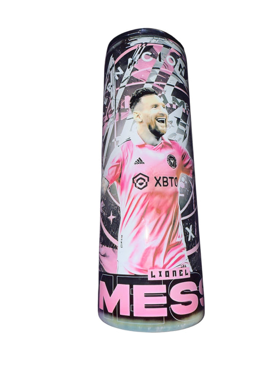 Argentinian soccer player Lionel Messie Tumbler